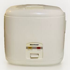 Salton Nutritionist Automatic 10 Cup Rice Cooker Cup Model RA10NR Tested